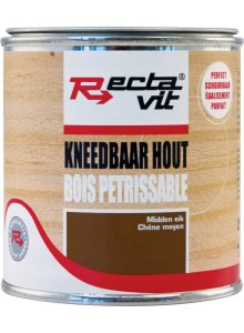 Rectavit Kneedbaar Hout Midden Eik 250