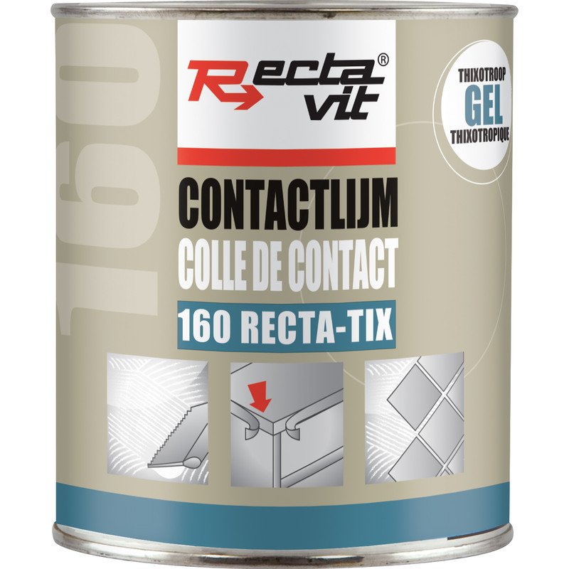 Rectavit contactlijm Tix 160 Gel 750G