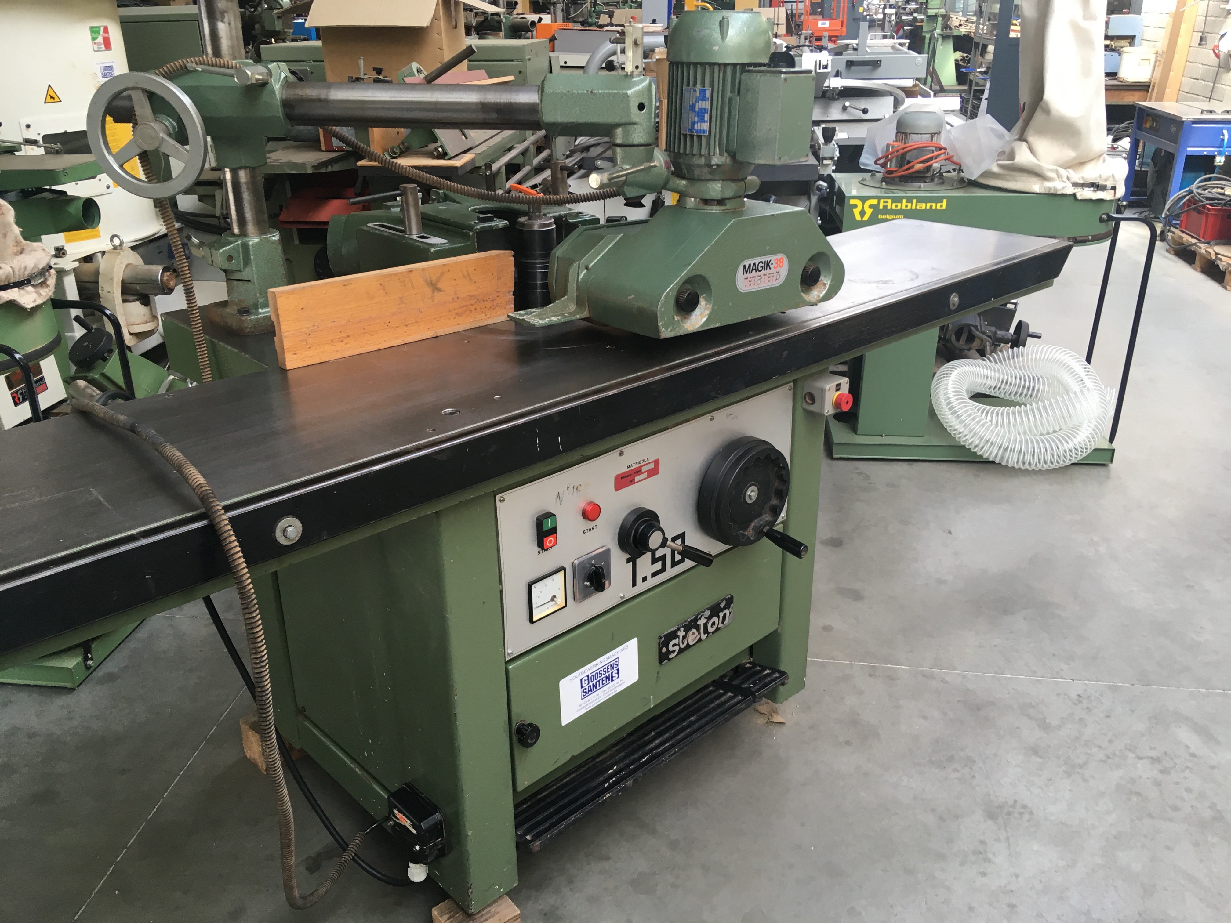 Freesmachine STETON T50 Goossens Santens